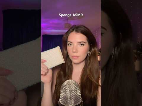 Sponge ASMR #asmr #tingles #triggersforsleep #relax #asmrrelaxation #visualtingle