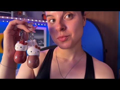 ASMR Decluttering de mi Colección de Labiales ~ Susurros y Sonidos Relajantes 