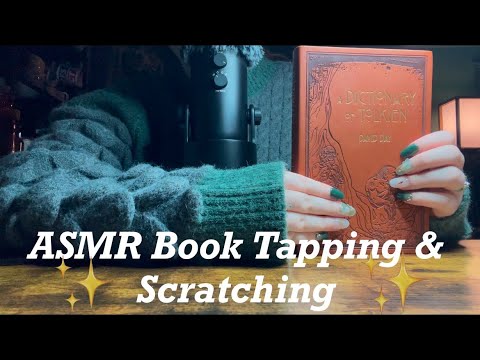 ASMR || Tingly Book Tapping & Scratching ⭐️