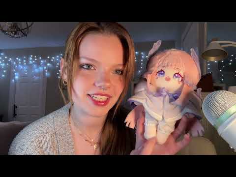 ASMR Showing You My Favorite Plushies 🧸 | Whispers, Tapping, Scratching + Fabric Sounds