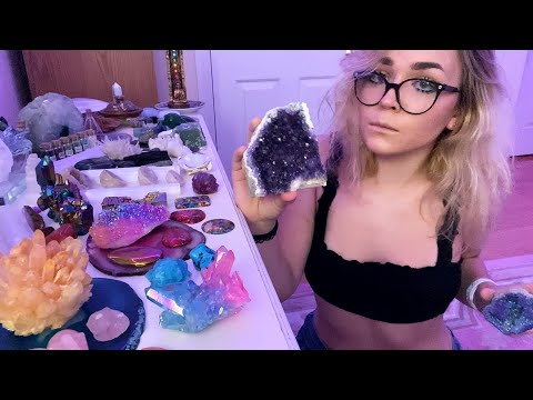 ASMR for Spirituality 🧿 🌞 🔮 (Crystals, Incense, Essential Oils)