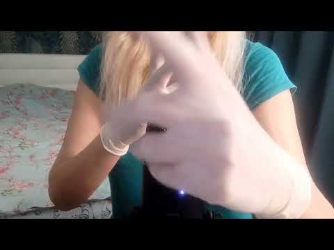 ASMR Pure Tingles: white Latex &  ASMR (No Talking)
