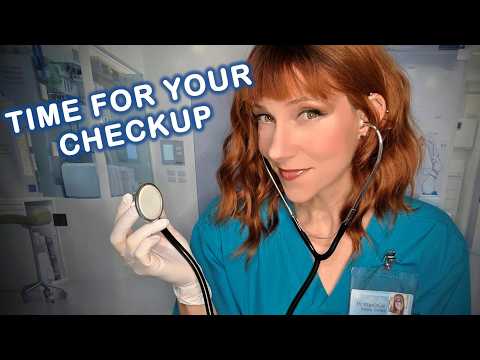 ASMR Doctor Roleplay 🩺 Whispered Checkup for Sleep & Relaxation