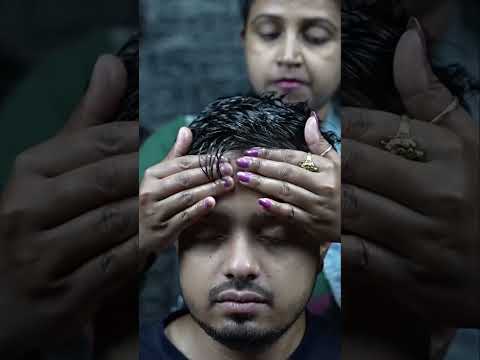 Her Satisfying ASMR Head Massage Is Heaven #shorts