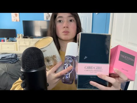 Unboxing Perfumes I Got For Christmas (asmr)