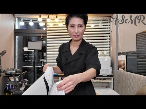 미용실 ASMR 뿌리볼륨펌  브릿지  잘나올수 있는방법?   root volume perm/Korean beauty salon