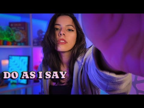 ASMR Close Your Eyes, Put Your Phone Down, Do As I Say ✨
