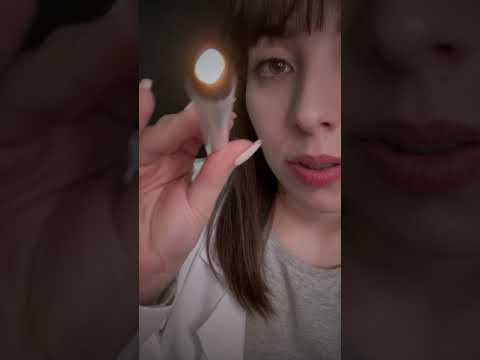 ASMR SHORTS - Doctor Examines Your Eyes