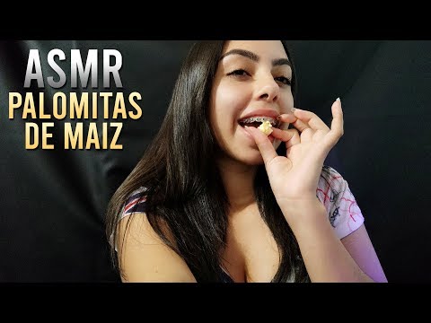 CANDY POPCORN (SONIDOS SUPER CRUJIENTES) SIN HABLAR | ASMR ESPAÑOL