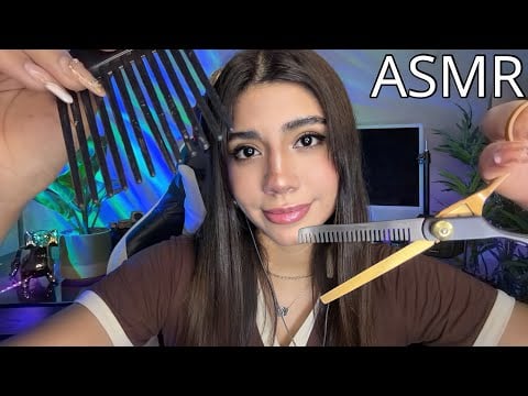 ASMR ESPAÑOL / CORTE DE CABELLO REALISTA e INTENSO SPA ✂️ PELUQUERÍA