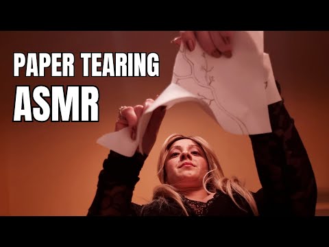 [ASMR] Paper Tearing Sounds to Reduce Stress and Anxiety!