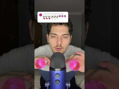 ASMR EMOJI CHALLENGE 🥥🔮🍫🥄 #asmr #asmrfrançais #emojichallenge #shorts