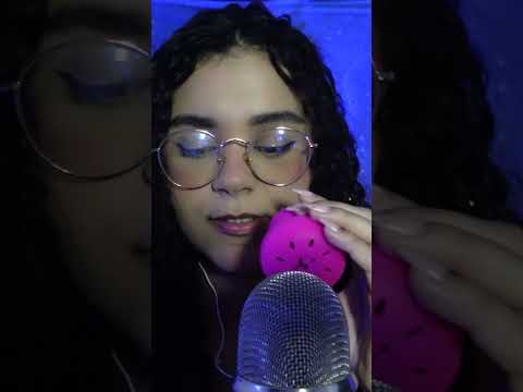 ASMR Escovinha no microfone
