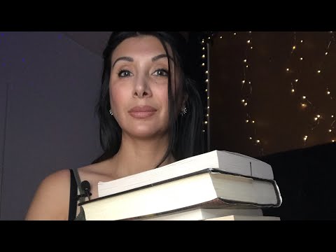 Thrifted book haul ASMR whispered