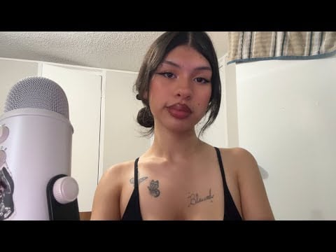 ASMR helping you sleep in 18 min (personal attention, mouth sounds)