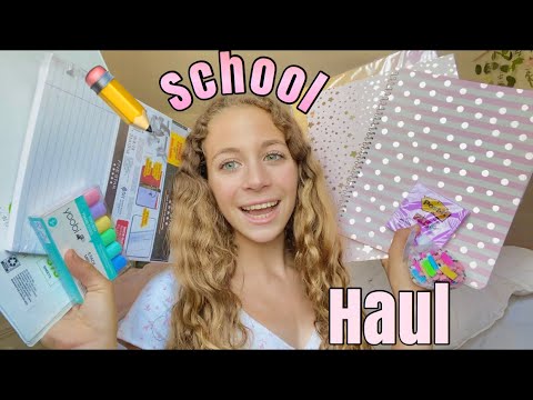 Back to school Supplies haul!! Target school supplies