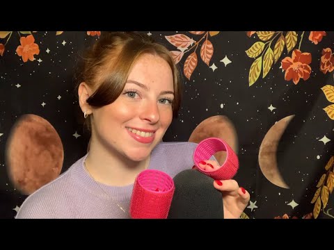 ASMR - Velcro Hair Rollers Trigger! 🎀😍