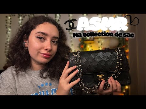 🌙 ASMR FRANÇAIS : MA COLLECTION DE SACS À MAIN 👜