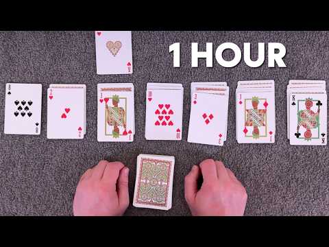 ASMR | 1 Hour of Solitaire
