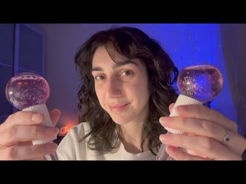 ASMR SKINCARE SERALE CHE CONCILIA IL SONNO (whispering, layered sounds)