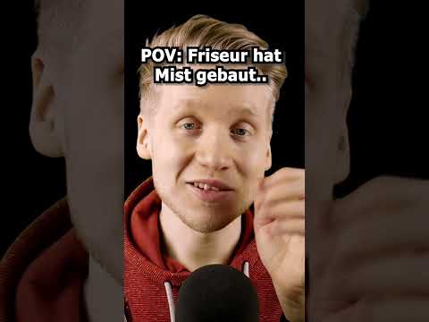 ASMR - POV: Friseur hat Mist gebaut #shorts #asmr #roleplay #deutscheasmr