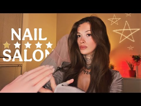 [türkçe asmr] tırnaklarını yapıyorum ama biraz iticiyim | rp 