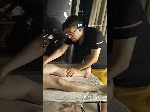 MASSAGE TECHNIQUES THAT ARE GOOD FOR QUADRICEPS PAIN #satisfying #relaxing #asmr #shorts #massage