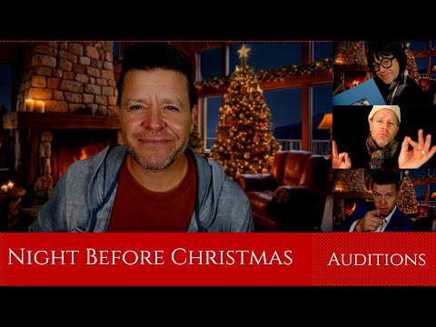 ASMR | “Night Before Christmas” Auditions