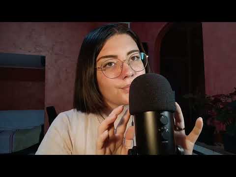 MIC SCRATCHING & TONGUE CLICKING 😴💜 | ASMR ITA