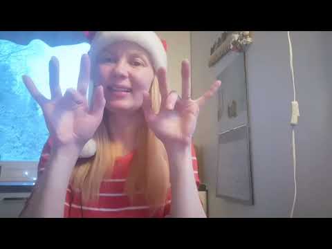 Asmr Suomi - tonttuilua ja lahjan paketointia soft spokenina🎀