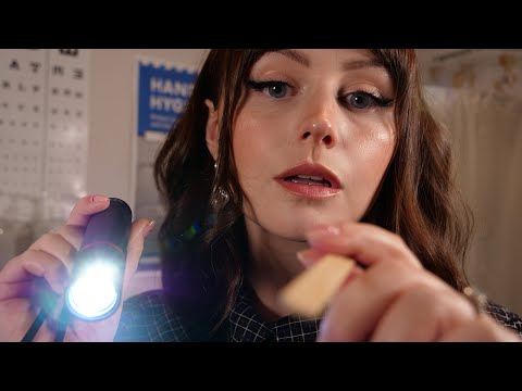 ASMR General Winter Doctor Check Up