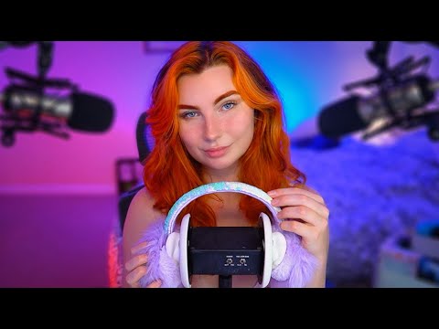 ASMR Ear Muff Sounds to make you TINGLE (w/ Delay)