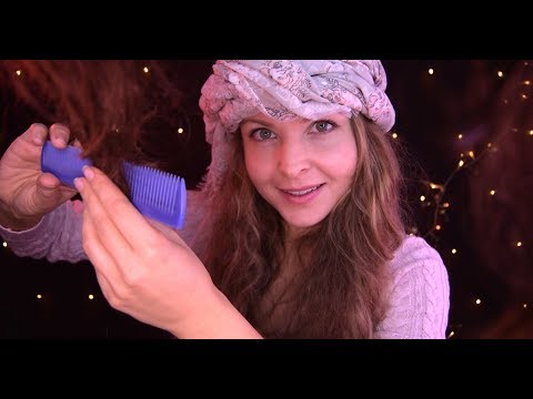 ASMR FRANCAIS ⭐🌙 JE M'OCCUPE DE TES CHEVEUX + massage de la tête / asmr coiffure