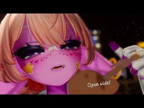 ASMR VRChat | Alien Caretaker Feeds You Bedtime Snacks for Scientific Research (binaural, roleplay)