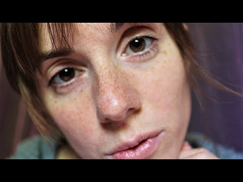 ASMR PURE - NO MAKE UP - RAMBLING AND MOISTURIZING