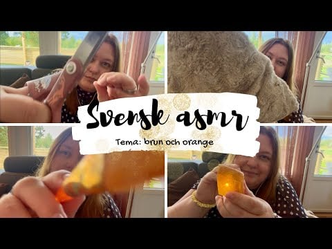 ASMR på svenska: 50 minuter med höstfärger - dags för tingles 🧡🤎