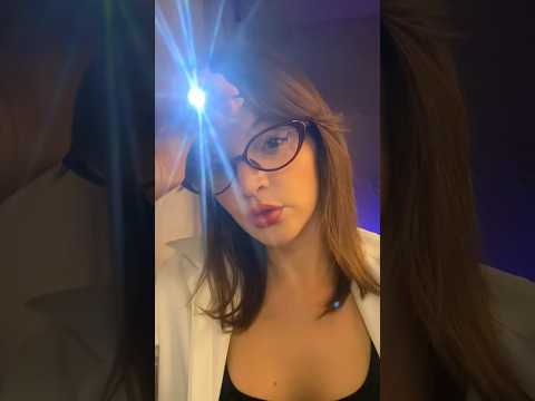 ASMR Exame de Vista #asmr #asmrbrasil #visualtingle #relax #pov #roleplayasmr