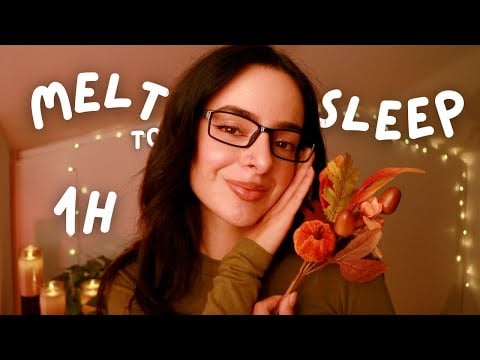 1 Hour of Eyes Closed ASMR for Deep Relaxation 🍂 Melt to Sleep with Soft Mental Tasks & Instructions