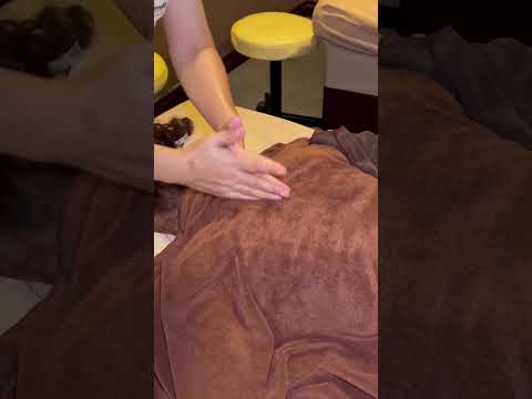 ASMR: Super Relaxing Chinese Full Body Oil Massage! #shorts