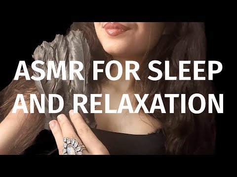 Third Asmr Video (Crow Feathers, Hand Movements, Whispering, Tapping)