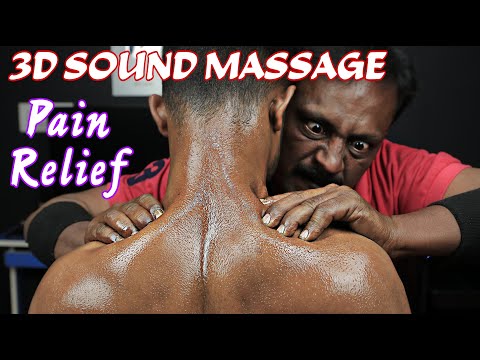 ASMR Neck Massage For Neck Pain Relief And Well Sleep | Oil Neck Massage