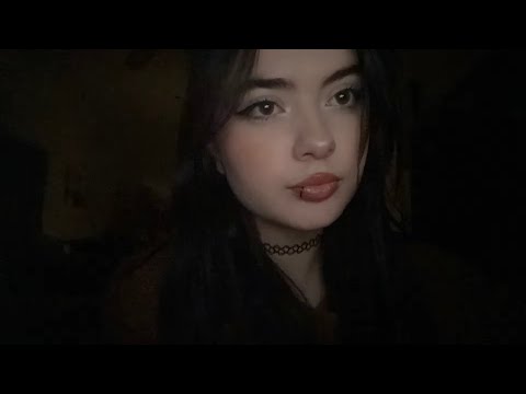 close up whisper ramble ASMR (with tapping) 