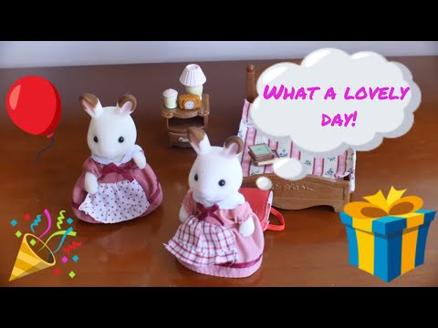 Stories With Toys, Sylvanian Families Dasha's Birthday🎁