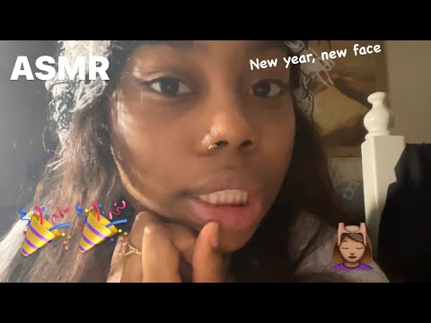 ASMR| Rearranging Your Beautiful Face ASMR, New Year New Face 😏🎉