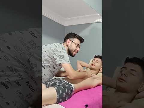 STRESS-RELIEVING MASSAGE FOR CHEST AND ARM #satisfying #relaxing #asmr #shorts #massage