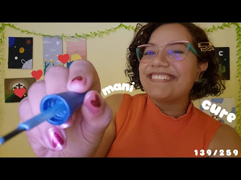 ASMR MANICURE GENTIL CUIDANDO DAS SUAS UNHAS 💖✨