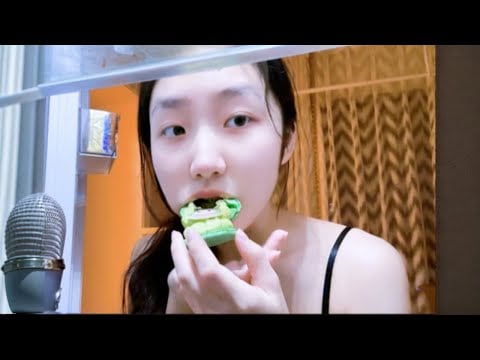 ”KC Sleep Aid” Sleeper Series: Episode 5 of Eating Labubu Macaron and Jar Cake from the refrigerator