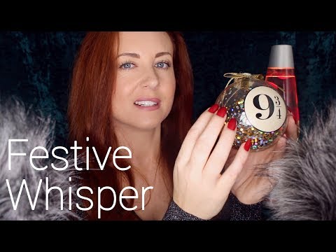 Cosy ASMR Whisper 🌟 w/ Festive Triggers 🎄