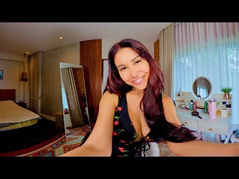 Learn Thai with Me in VR180!  Close up Thai Whispers ASMR Learn Common Phrases Part 1 of 3
