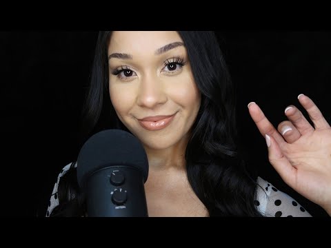 ASMR TRIGGER WORDS FOR SWEET DREAMS  (MILK & COOKIES, STIPPLE, SLEEP, A LITTLE BIT ETC.)